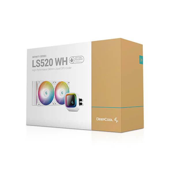 Deepcool Infinity LS520 White ARGB 240mm CPU Liquid Cooler